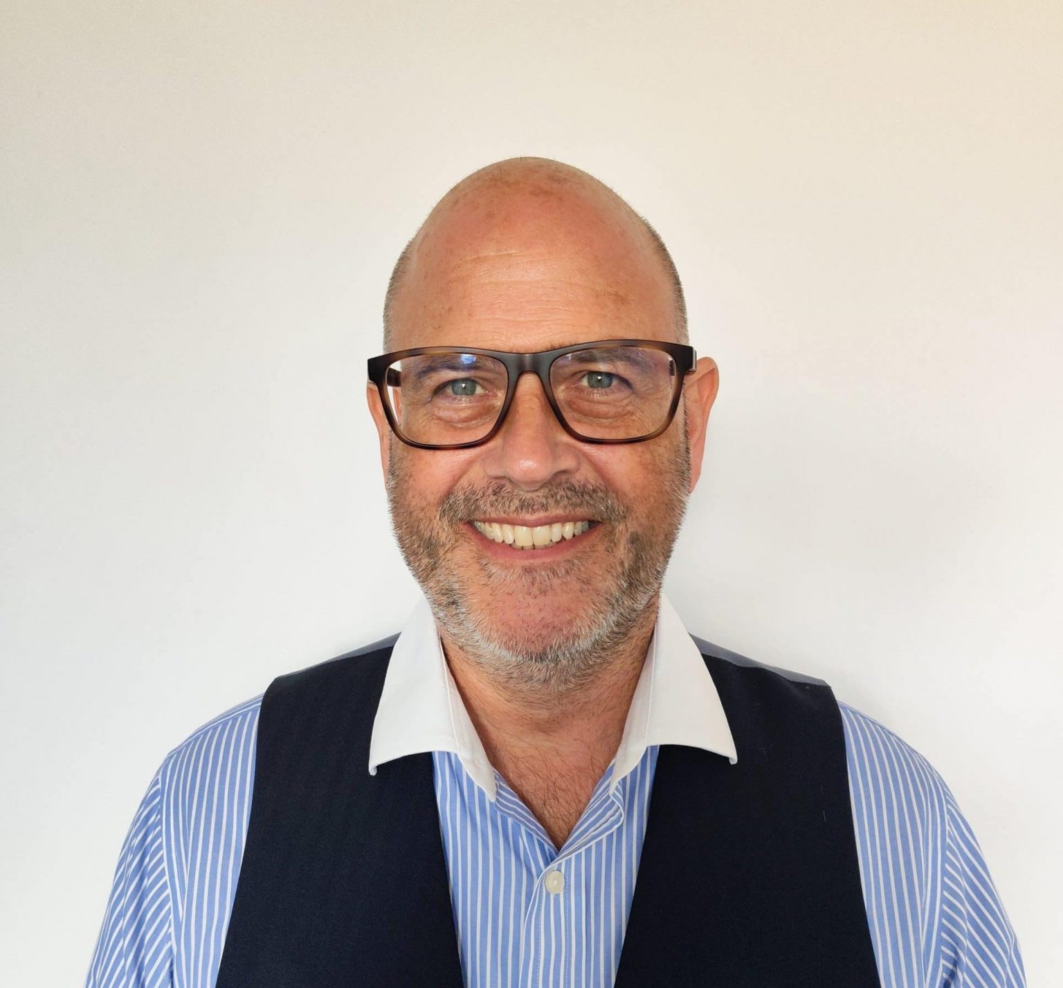Man in Shirt and waistcoat